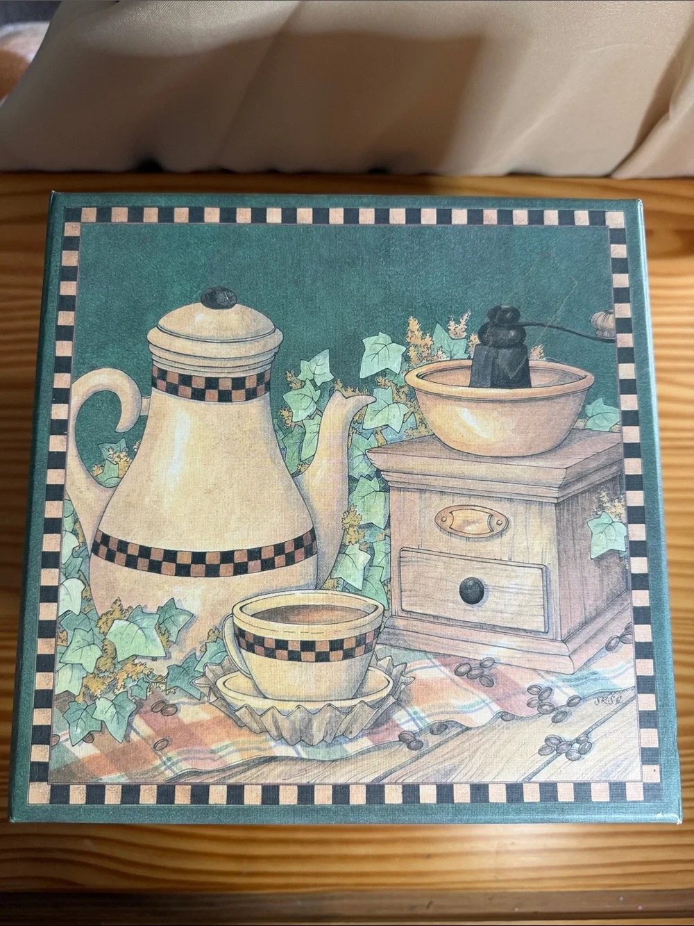 Vintage Bob’s Boxes Nesting Set 5pc Coffee & Tea Shelly Reins Smith
